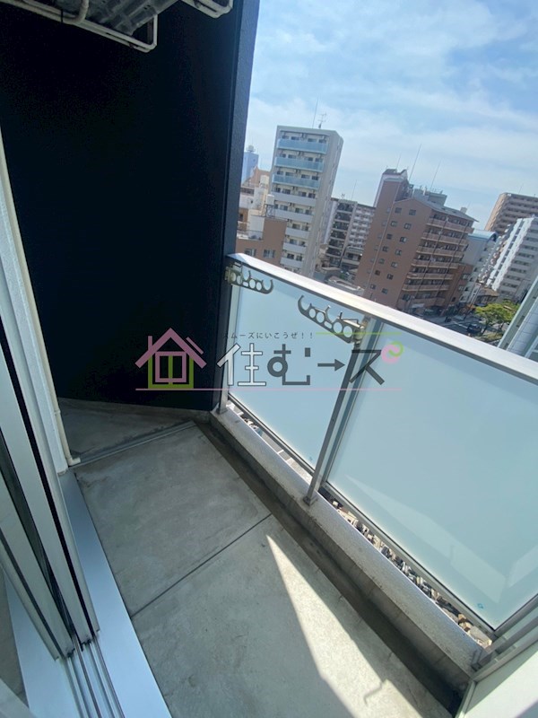 エルミタージュ難波南Ⅴ ベランダ