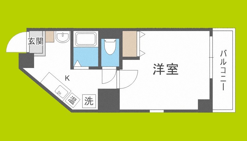 VINEルミエール大国町 間取り