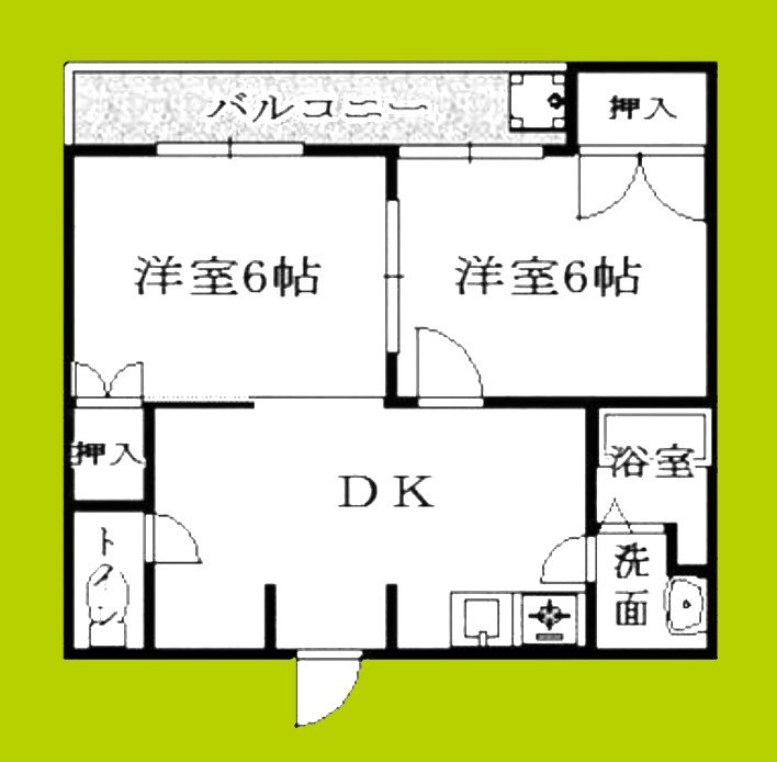 グランコーポ西今川 間取り