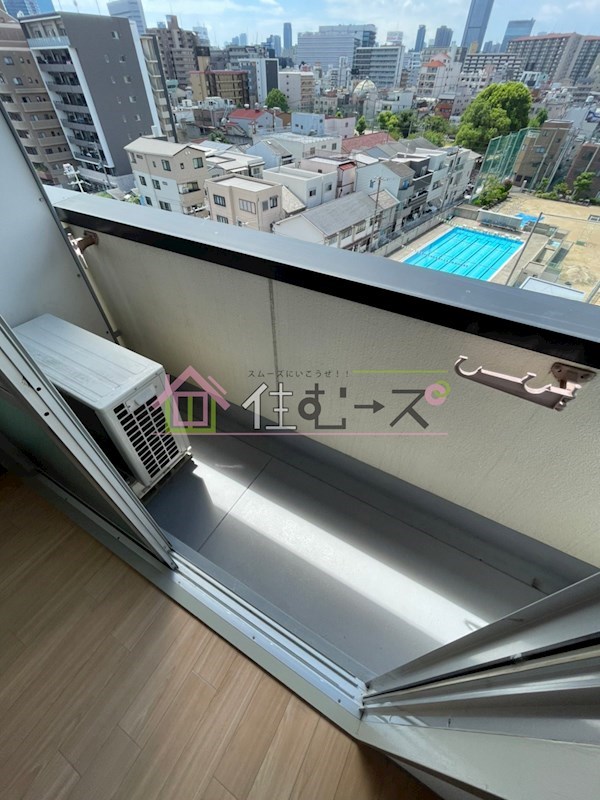 モリビル京橋 ベランダ