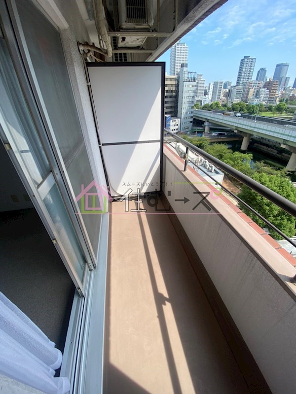 メゾン高麗橋 ベランダ