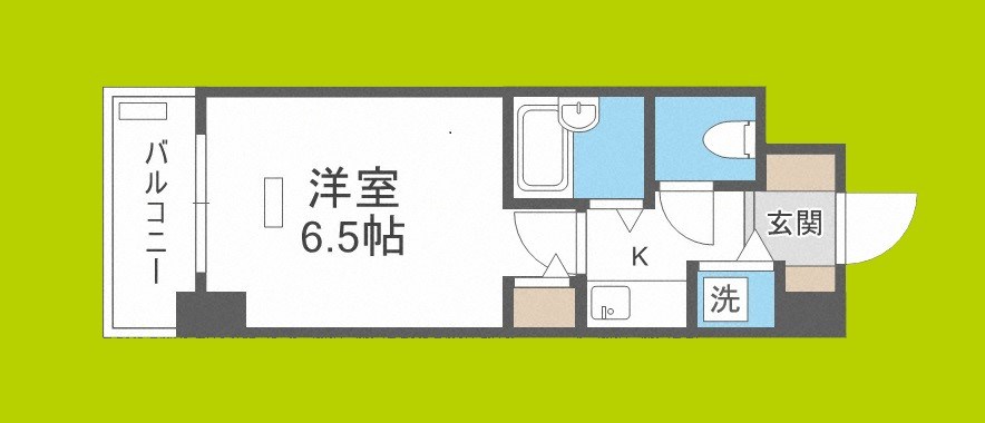 アスヴェル天満橋 間取り