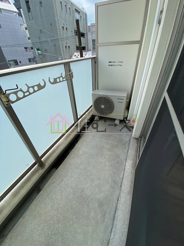 エルミタージュ難波南Ⅶ ベランダ