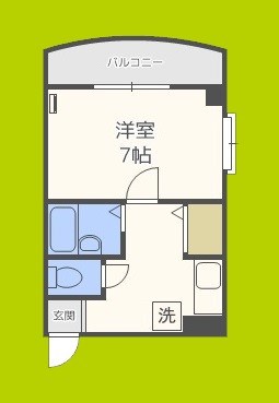 ピュアサクラ松屋町 間取り