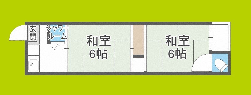 木村第4文化住宅 間取り