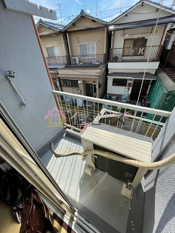 木村第4文化住宅 ベランダ