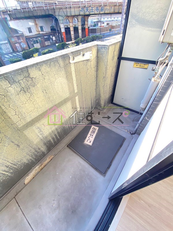 シティアーク天王寺 ベランダ