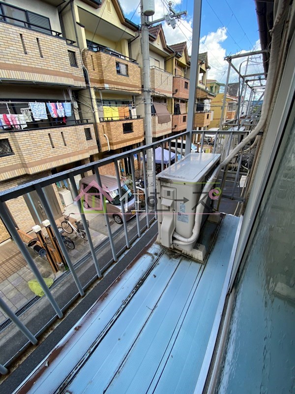 木村第３文化住宅 ベランダ
