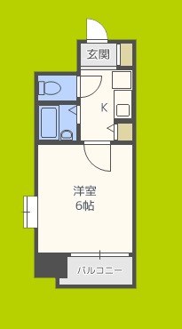 ディナスティ清水谷 間取り