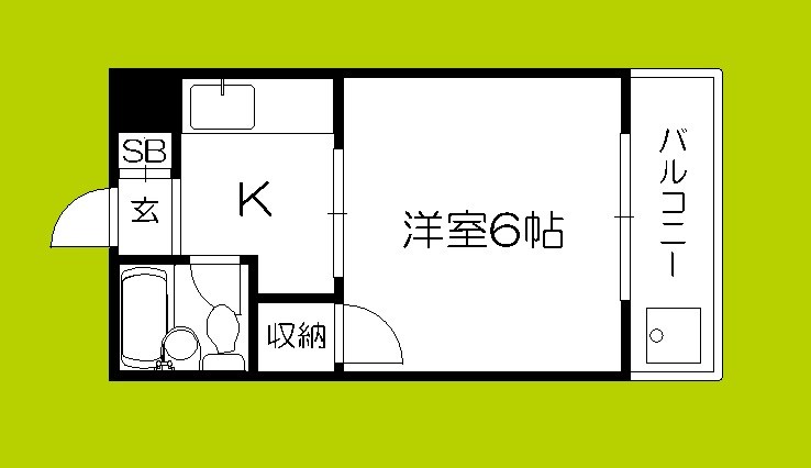 中山ハイツ 間取り