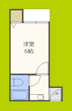 グランビルド新北野Ⅱ 間取り