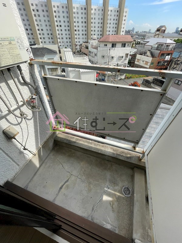 グランビルド新北野Ⅱ ベランダ
