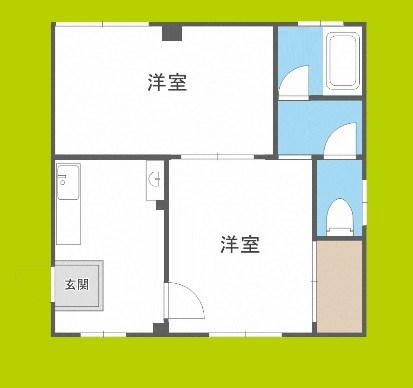 大宝　南マンション 間取り
