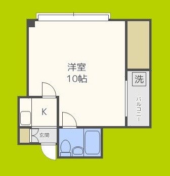 龍王関目マンション 間取り