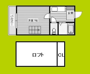 アベニュー岸里 間取り