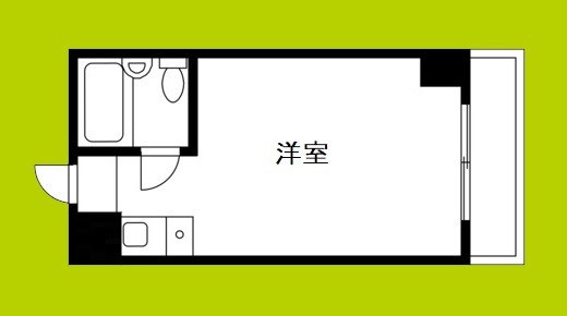 アパートメント天王寺 間取り