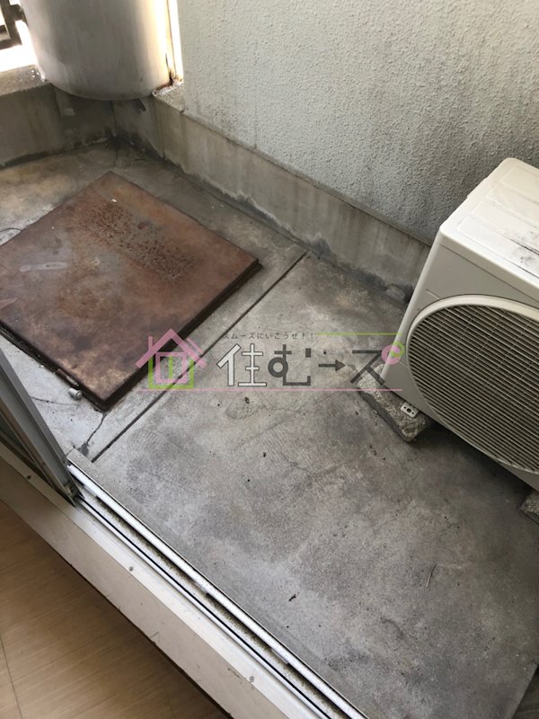 サンピアユタカ ベランダ