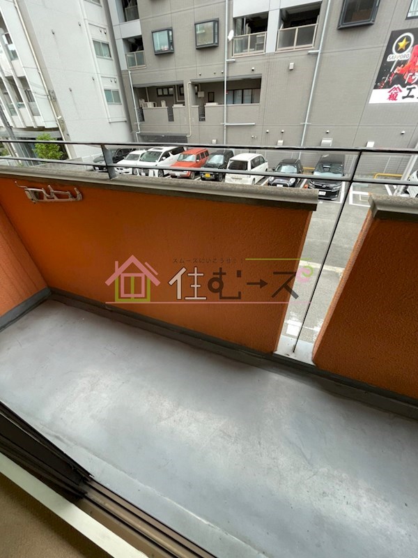ライオンズマンション難波南  ベランダ