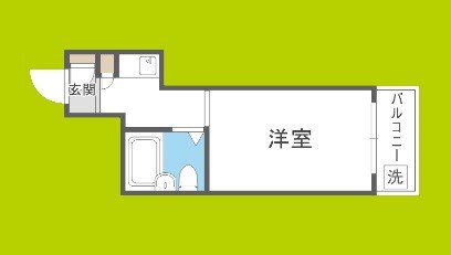 アップル天王寺 間取り