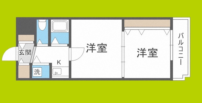 ニューライフ高麗橋 間取り