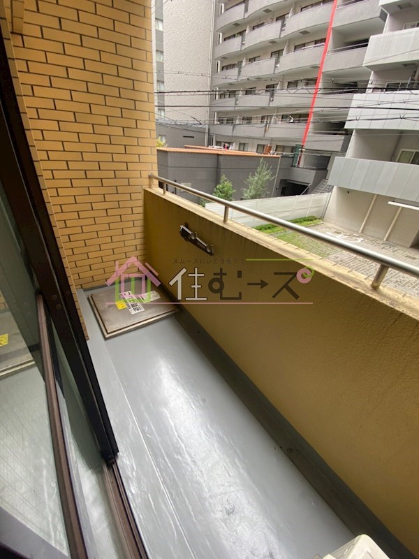 ニューライフ高麗橋 ベランダ