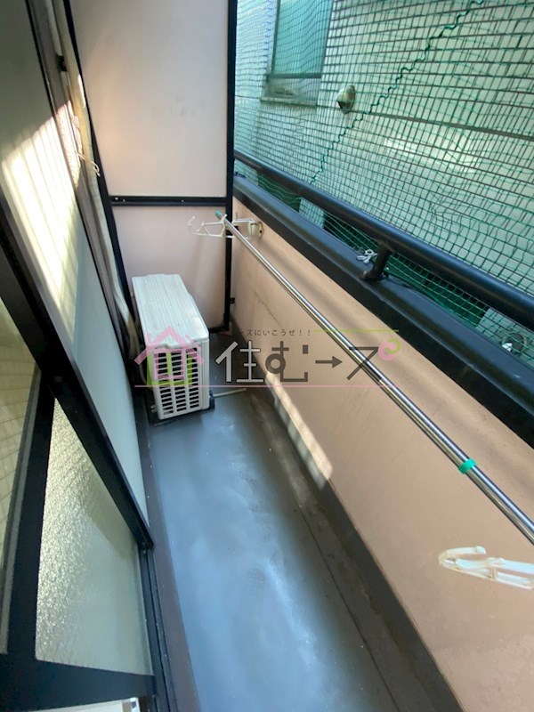 東三国ユーリプラザ ベランダ