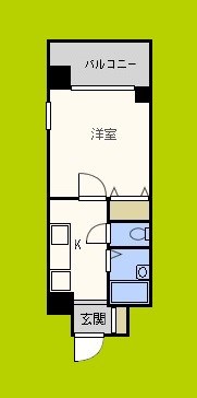 アクティ江之子島 間取り