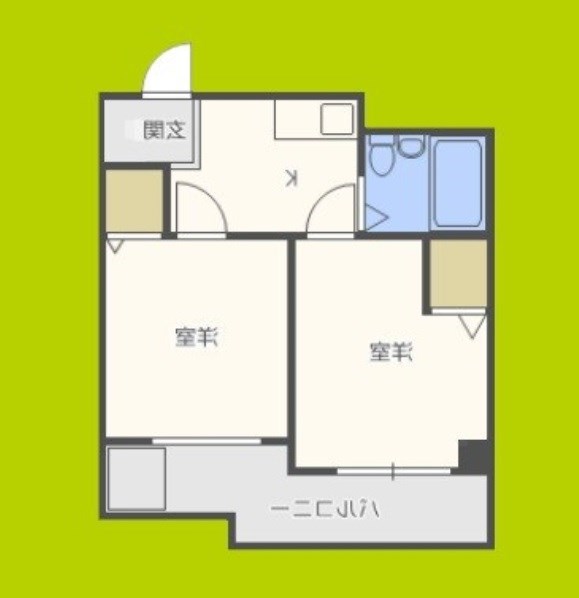 アメニティー新高一番館 間取り