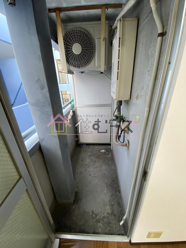 トレヴィの泉 ベランダ