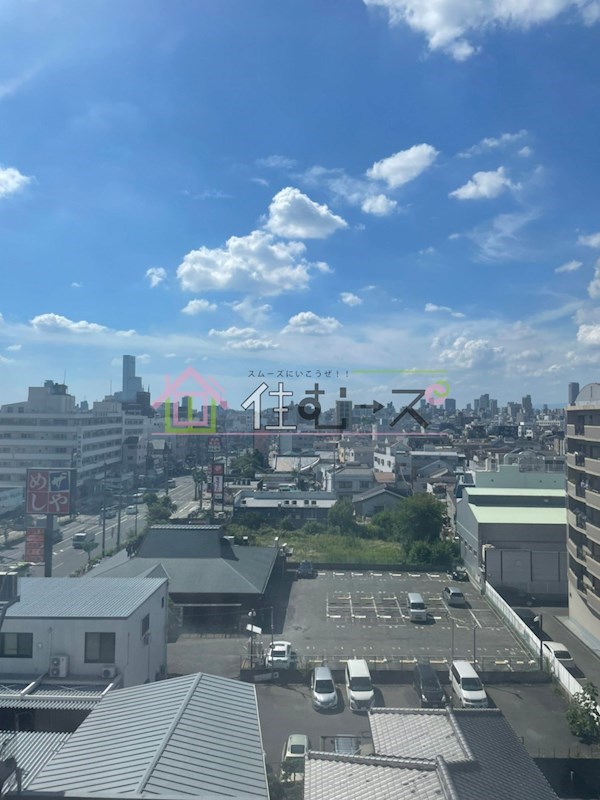 生野ハイツ ベランダ