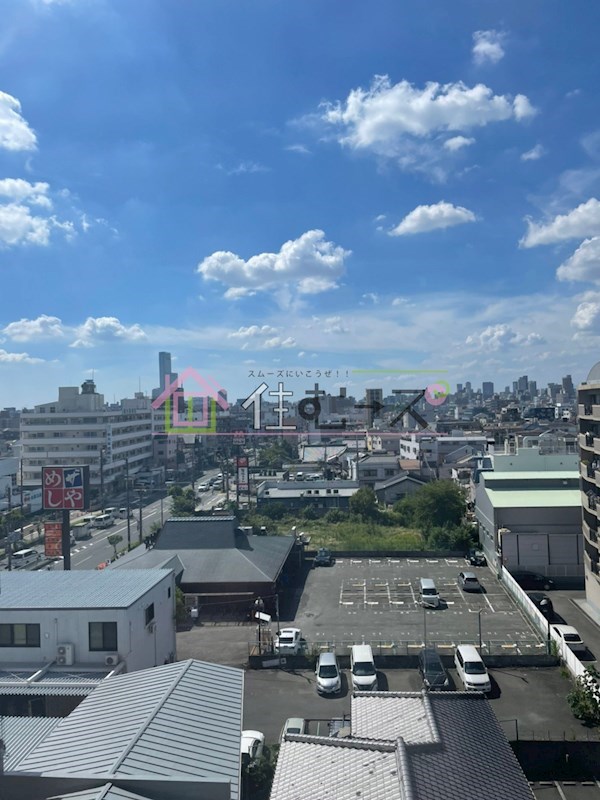 生野ハイツ ベランダ