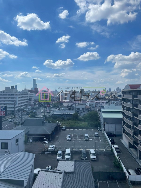 生野ハイツ ベランダ