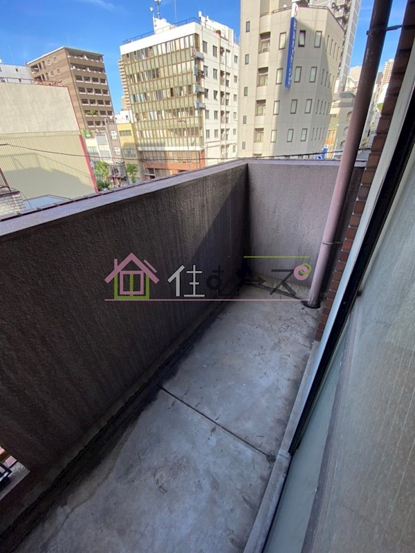 グラシア松屋町 ベランダ