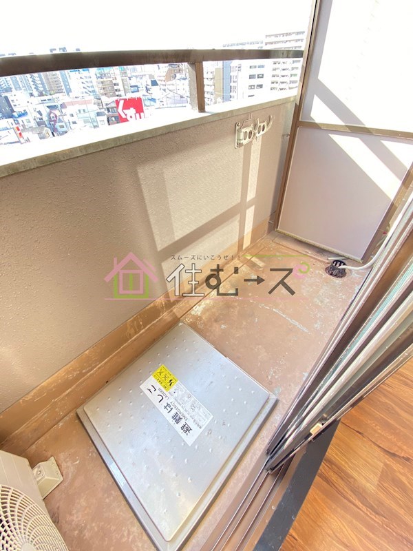 RUGGER　PALACE寺田町 ベランダ