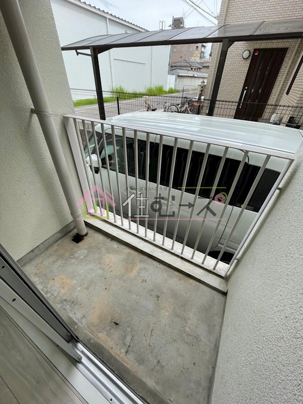 茜マンション ベランダ