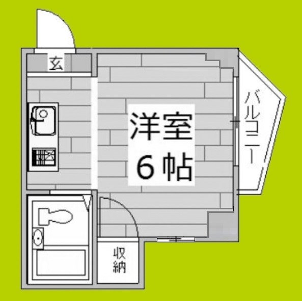 ニューパレス文の里 間取り