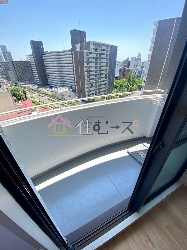 クレインハイツ南堀江 ベランダ