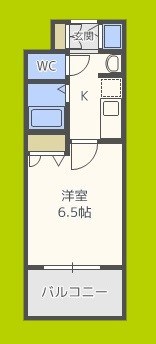 プレサンス城北公園アクアージュ 間取り