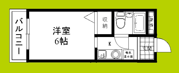 柴島ハイツ 間取り