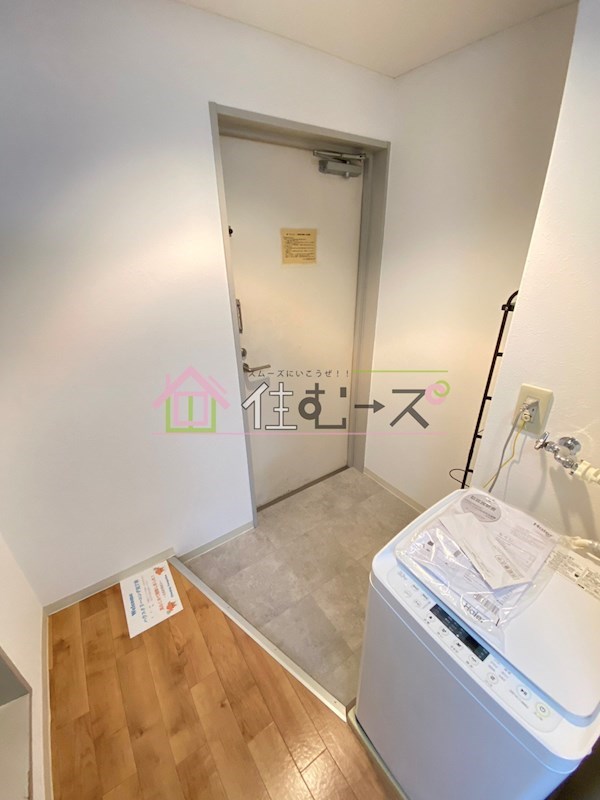 森マンション 玄関