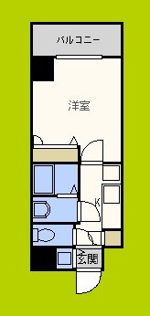 シャルマンフジ大阪城南 間取り