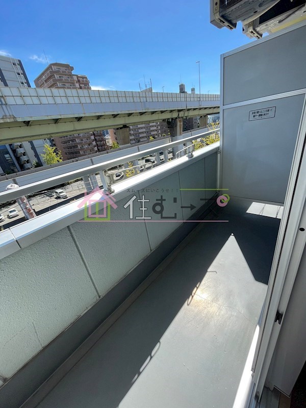 ボンジュール九条南 ベランダ