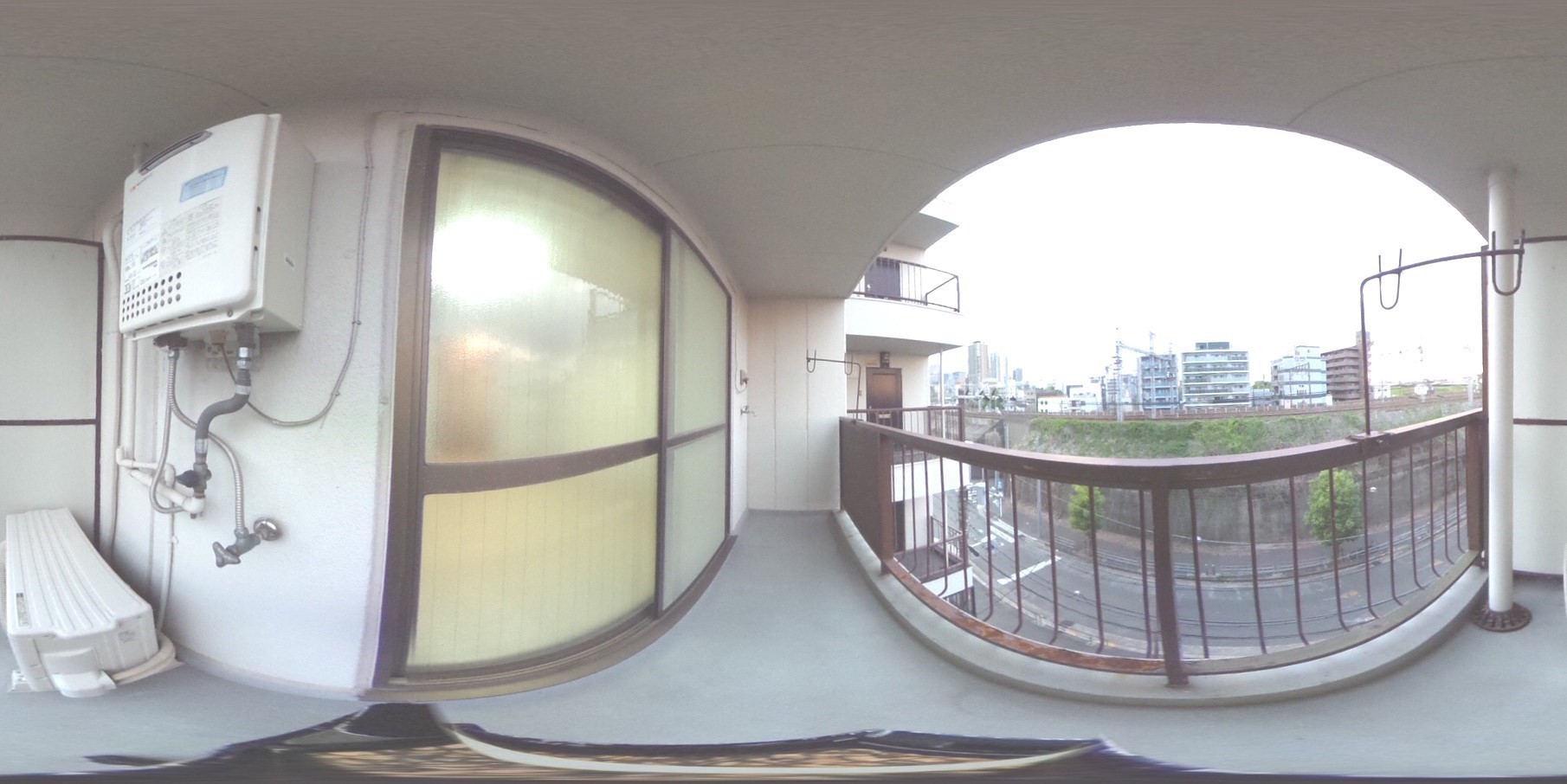 サンズ本庄公園 ベランダ