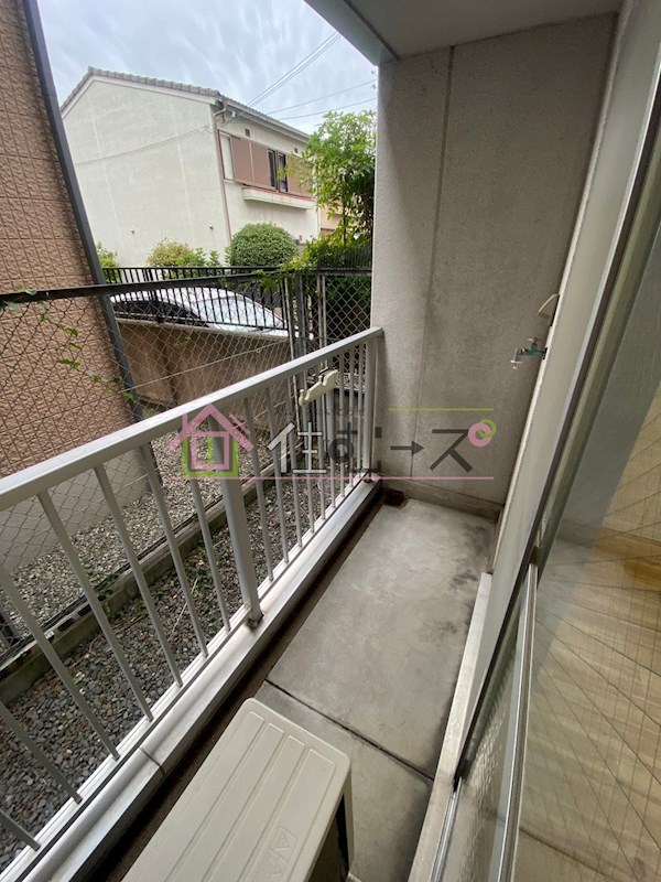 サンシャイン高殿 ベランダ