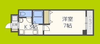 フィレンツェなんば南 間取り