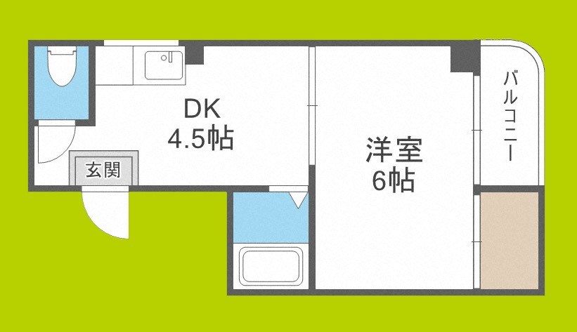 ロイヤル西梅田 間取り