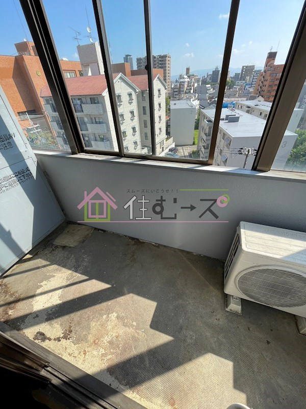高津ヒルトン ベランダ