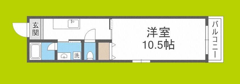 プリエール・ケイ・エム 間取り
