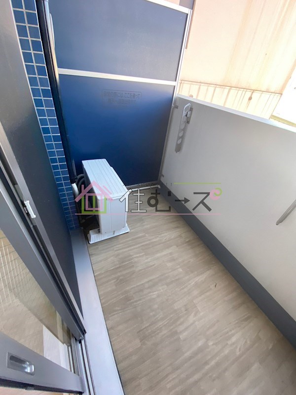 プレサンスOSAKA DOMECITYクロスティ ベランダ