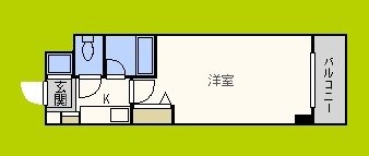 プルメリア玉出 間取り